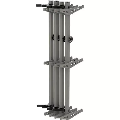Novix NX-4PCDW Double Step Climbing Stick, Classic Gray, 4 Pack
