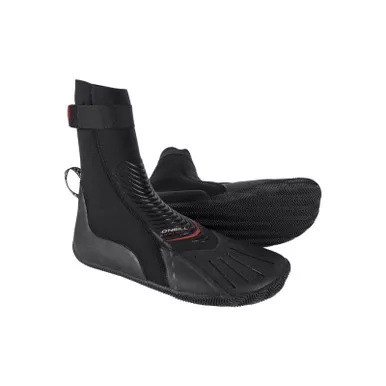 O'NEILL Men's Heat 3mm RT Black Wetsuit Booties (4788-002)