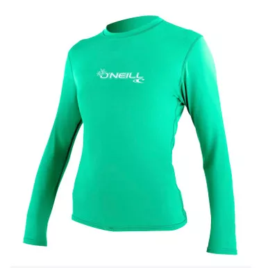 O'NEILL Women's Basic 50+ Seaglass Long Sleeve Sun Shirt (4340-253)