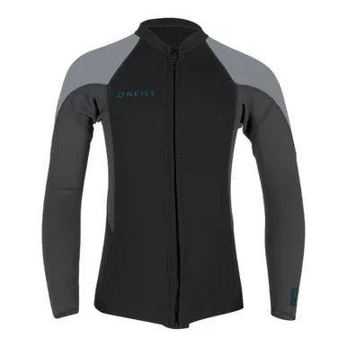 O'NEILL Youth Reactor-2 2mm Front Zip Black/Graphite/Cool Grey Jacket (5459-DQ3)