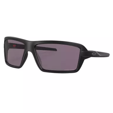 OAKLEY Cables Sunglasses with Matte Black Frame and Prizm Grey Lens (OO9129-0163)