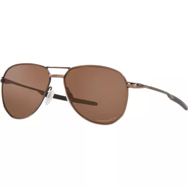 OAKLEY Contrail Satin Toast/Prizm Tungsten Polarized Eyewear (OO4147-0657)