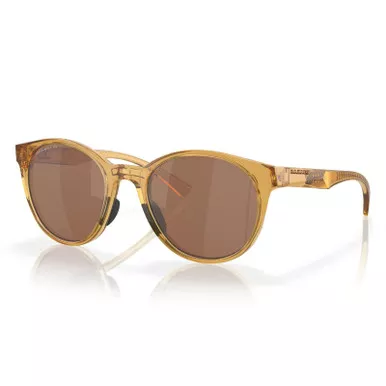 OAKLEY Spindrift Transparent Light Curry Frame/Prizm Tungsten Polarized Sunglasses (OO9474-1252)