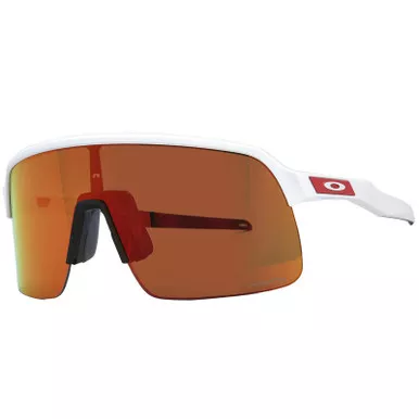Oakley Sutro White Frame Lite Prizm Ruby Shield Lense