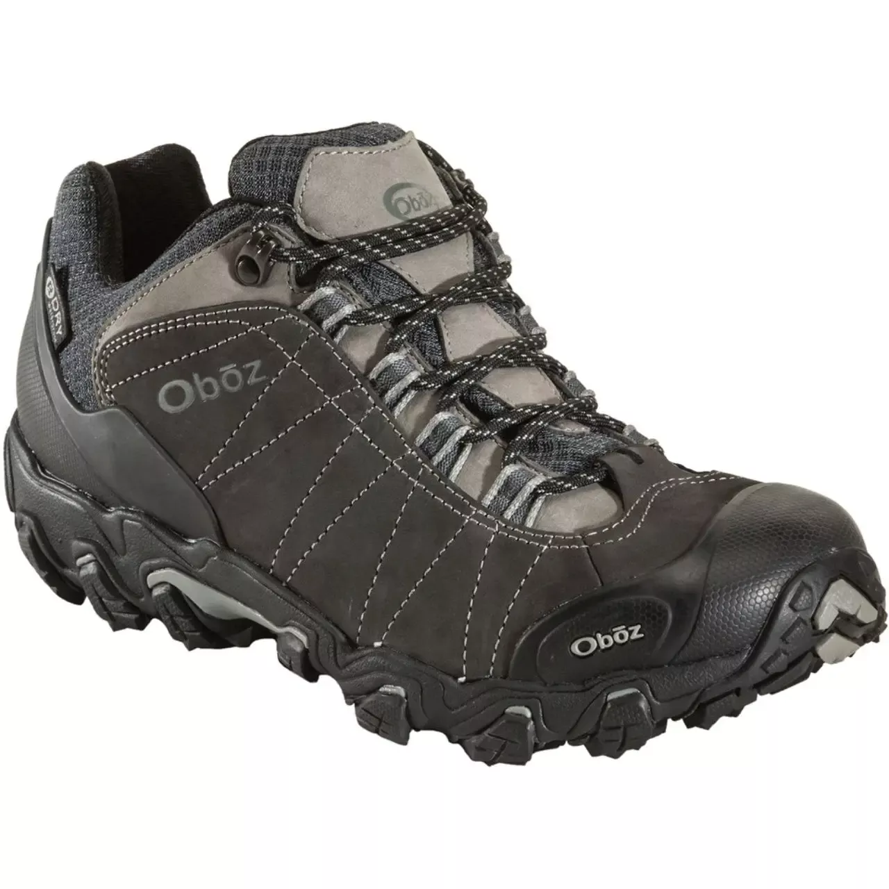 Oboz Men's Bridger Low Waterproof Boots - Dark Shadow