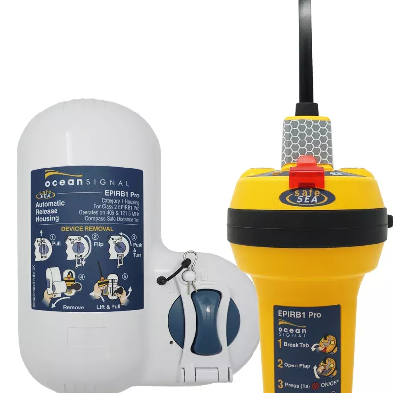 Ocean Signal SafeSea EPIRB1 Pro – Float-Free Category 1 EPIRB