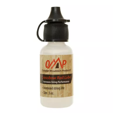 October Mountain 45373 Crossbow Rail Lube, 0.5 Ounce, Orange