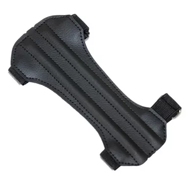 October Mountain 530073 Arm Guard 2 Strap Hunter, Black