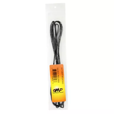 October Mountain 7384 Recurve String, B50, 56 Inches AMO, 16 Strand, Black