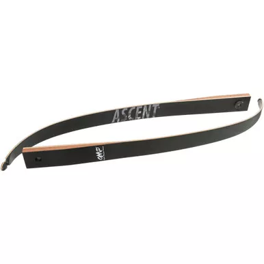 October Mountain 81206 Ascent Recurve Limbs, 58 Inches, 50 lbs, Black