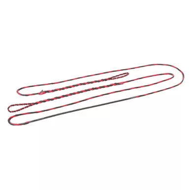 October Mountain 81250 Flemish String, D97, 62 Inches AMO, Red/Black
