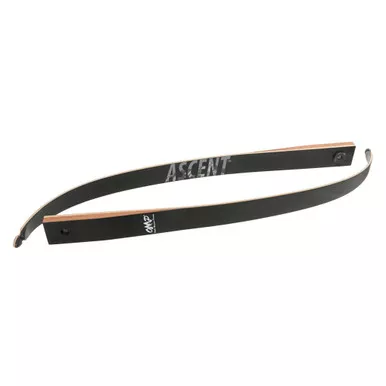 October Mountain 81417 Ascent Recurve Limbs, 58 Inches, 20 lbs, Black