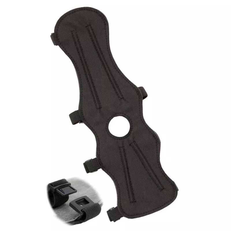 October Mountain Arm Guard 4 Buckle Black