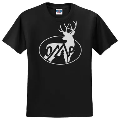 October Mountain Bucks Tee, Black