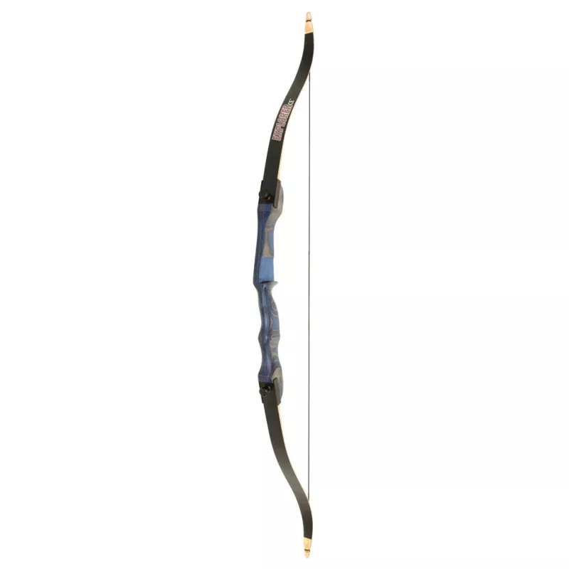 October Mountain Explorer CE Recurve Bow Blue 54 in. 28 lbs. RH
