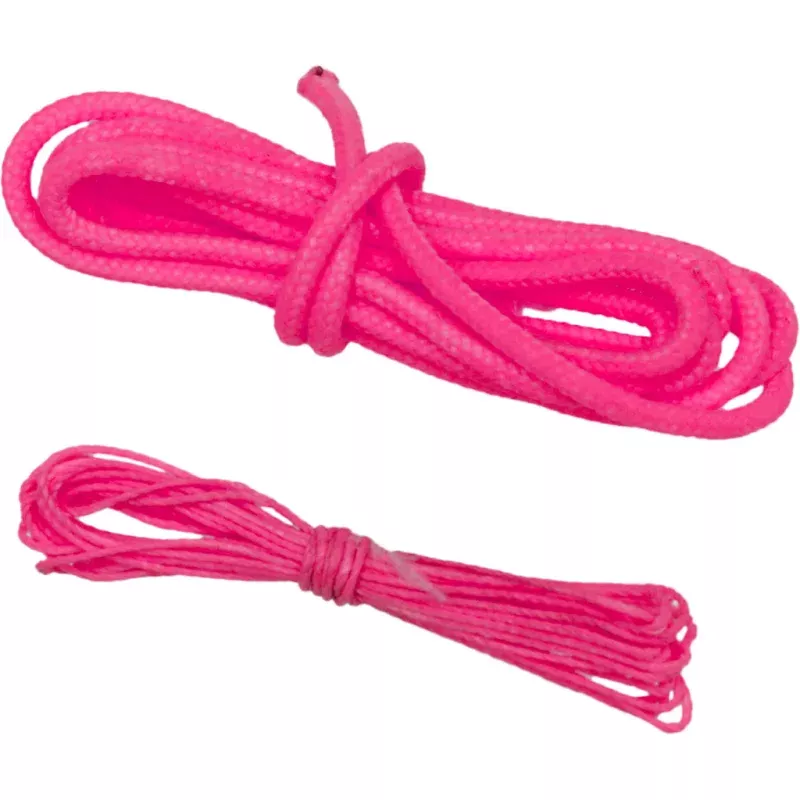 October Mountain Loop & Serving String Repair Kit Flo Pink 3ft/6ft for Archery String Maintenance