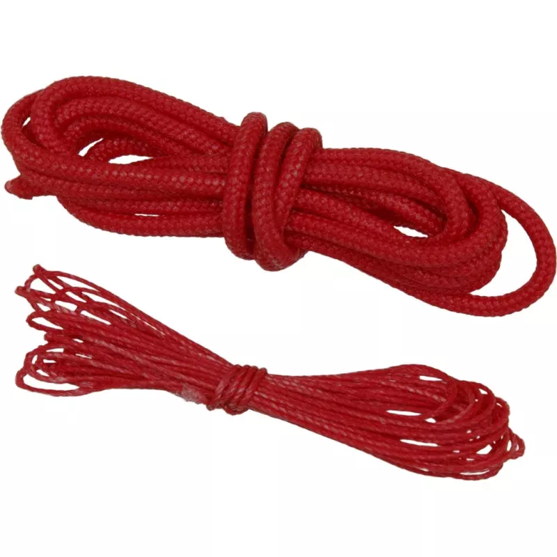 October Mountain Loop & Serving String Repair Kit Red 3ft & 6ft