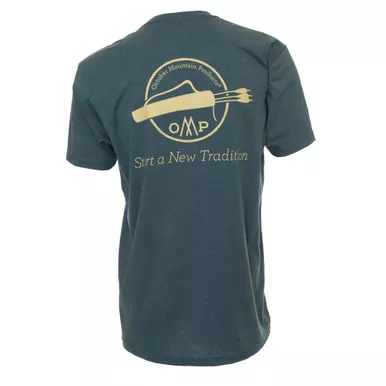 October Mountain Tradition Tee Indigo, Blue