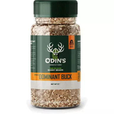 Odins Innovations OI22014 Dominant Buck Scented Beads, 3 Ounce, Tan