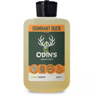 Odins Innovations OI23016 Dominant Buck Scent Liquid, 4 Ounce, Clear