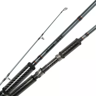 Okuma SST "a" Carbon Grip Rods 8' 6" 2-Pc Spinning Medium Heavy Power Medium Fast Taper
