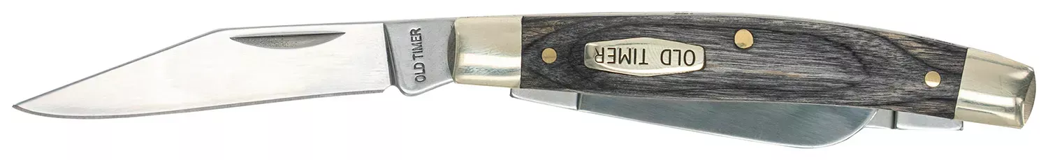 Old Timer Heritage Series Middleman 340T 2″ 2.40″ 1.70″ Folding Clip Sheepsfoot Pen D2 Steel Blade