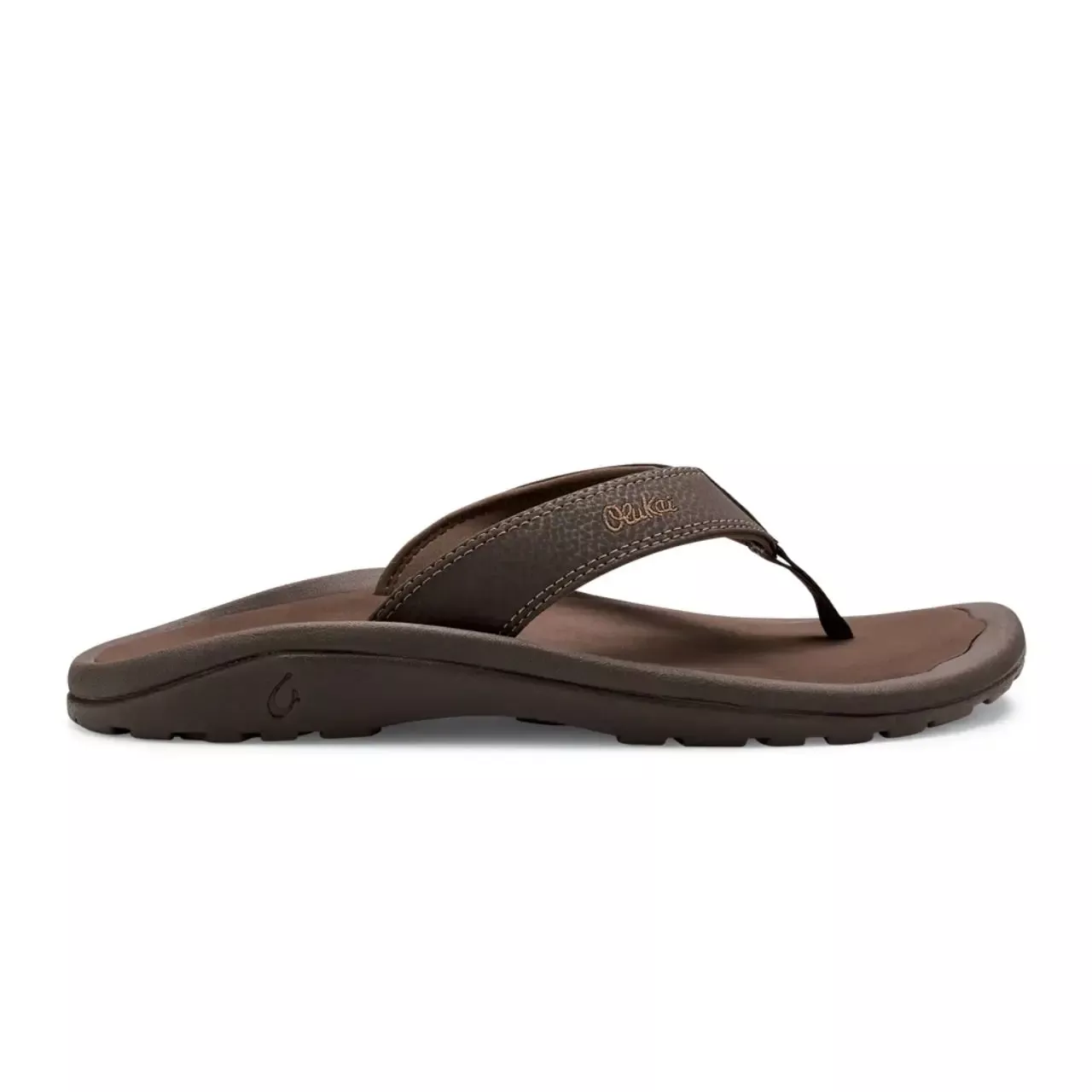 Olukai Men’s ‘Ohana Beach Sandals – Dark Java/Ray