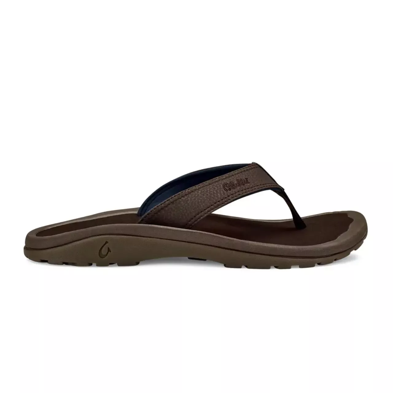 Olukai Men’s ‘Ohana Beach Sandals – Dark Wood