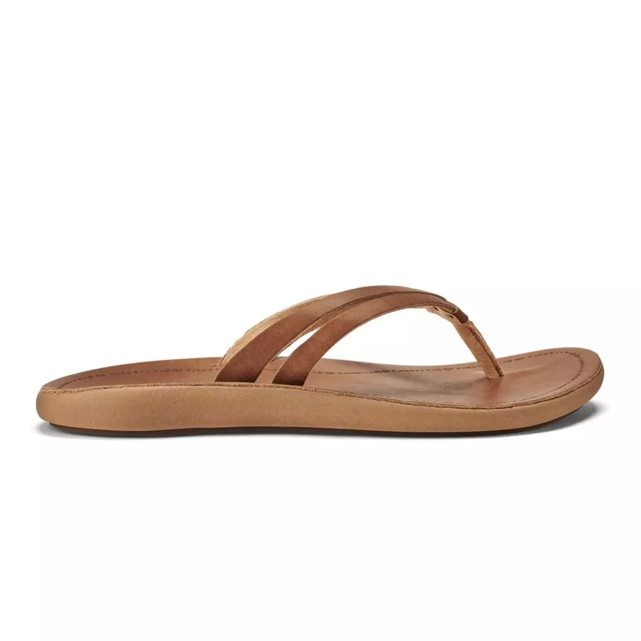 Olukai Women’s Kāpehe Luana Leather Sandals – Sahara