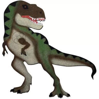 OnCore Targets DN-5B Archery Target Medium T-Rex, Green