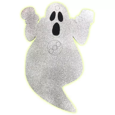 OnCore Targets HW-2 Archery Target Glow in the Dark Ghost, 34 x 24 Inches, Multicolor