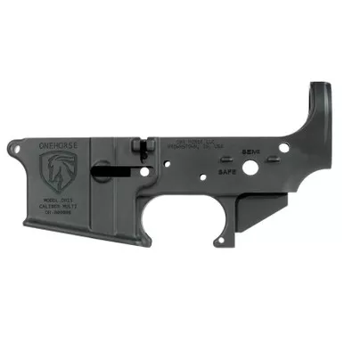 One Horse AR-15 Mil-Spec Stripped Lower Receiver