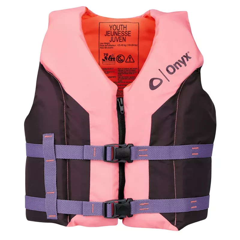 Onyx Shoal All Adventure Youth Life Jacket – Pink