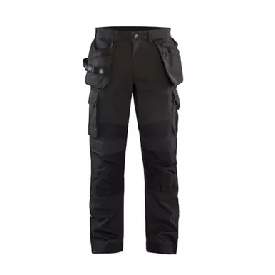 Open Box (Great condition, limited use): BLAKLADER 1691: US ripstop pants with HTP, Color: White/Dark Grey, Size: 32x34 (16911330109832:34)