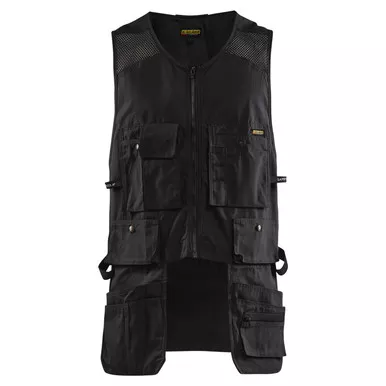 Open Box (Great condition, limited use): BLAKLADER US Utility vest with mesh, Color: Black, Size: S (311513309900S)