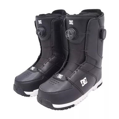 Open Box (Great condition, limited use): DC Control Snowboard Boots, Color: Black/Black/White, Size: 11.5 (ADYO100073-BLW-115D)
