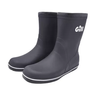 Open Box (Great condition, limited use): GILL Short Cruising Boot, Color: Black, Size: 10 (917BLK0143)