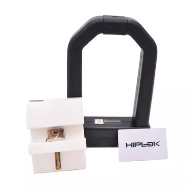 Open Box (Great condition, limited use): HIPLOK D1000 Black Bike U-Lock (DM1AB)