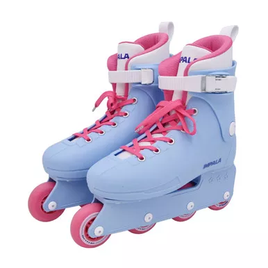 Open Box (Great condition, limited use): IMPALA Lightspeed Inline Skate, Color: Blue Raspberry, Size: 5 (IMPINLINE1-BLUE_RASPBERRY-5)