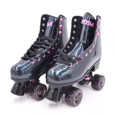 Open Box (Great condition, limited use): Impala Quad Skate, Color: Black Holographic, Size: 10