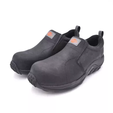 Open Box (Great condition, limited use): MERRELL Jungle Moc Ltr, Color: Black, Size: 10 (J008005W-10)