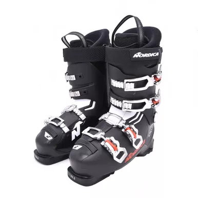 Open Box (Great condition, limited use): NORDICA Mens The Cruise Boots, Color: Black/White/Red, Size: 24.5 (05067202N99-24.5)