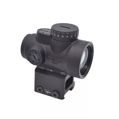 Open Box (Great condition, limited use): Trijicon MRO HD Red Dot Sight, 1X25, 68MOA Circle With 2MOA Center Dot, Black, 1/3 Co-Witness Mount MRO-C-2200053_2