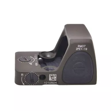Open Box (Great condition, limited use): TRIJICON RMR Type 2 6.5 MOA Adjustable LED Red Dot OD Green Reflex Sight (RM07-C-700716)