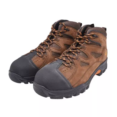 Open Box (Great condition, limited use): WOLVERINE Hudson St Eh, Color: Dark Brown/Black, Size: 11.5, Width: M (W02194-11.5-M)