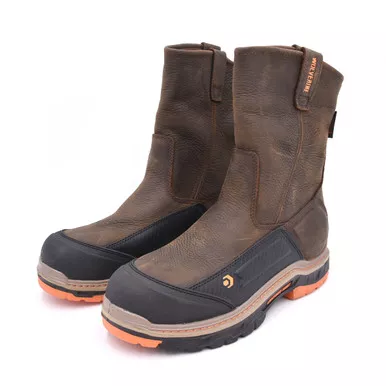 Open Box (Great condition, limited use): WOLVERINE Overpass Cm Wp, Color: Summer Brown, Size: 9.5, Width: EW (W10708-9.5-EW)