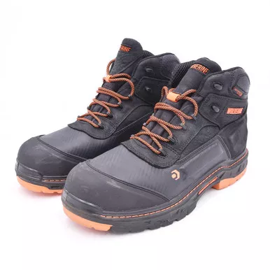 Open Box (Great condition, limited use): WOLVERINE Overpass, Color: Black/Orange, Size: 12, Width: M (W241180-12-M)