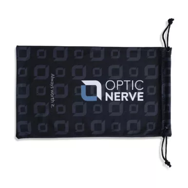 OPTIC NERVE Black Soft Sunglass Case (12016)