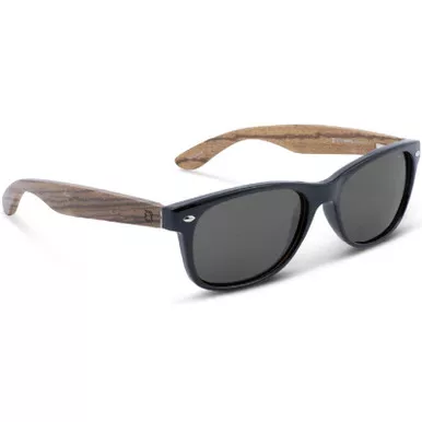 OPTIC NERVE Unisex Cruzin' Wood Polarized Sunglasses