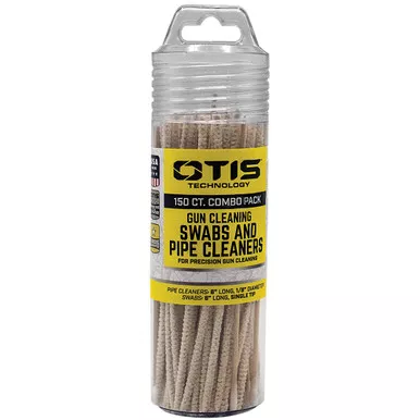 OTIS 100 Single Tip Swabs/50 Pipe Cleaners Combo Pack (FG-241-857)